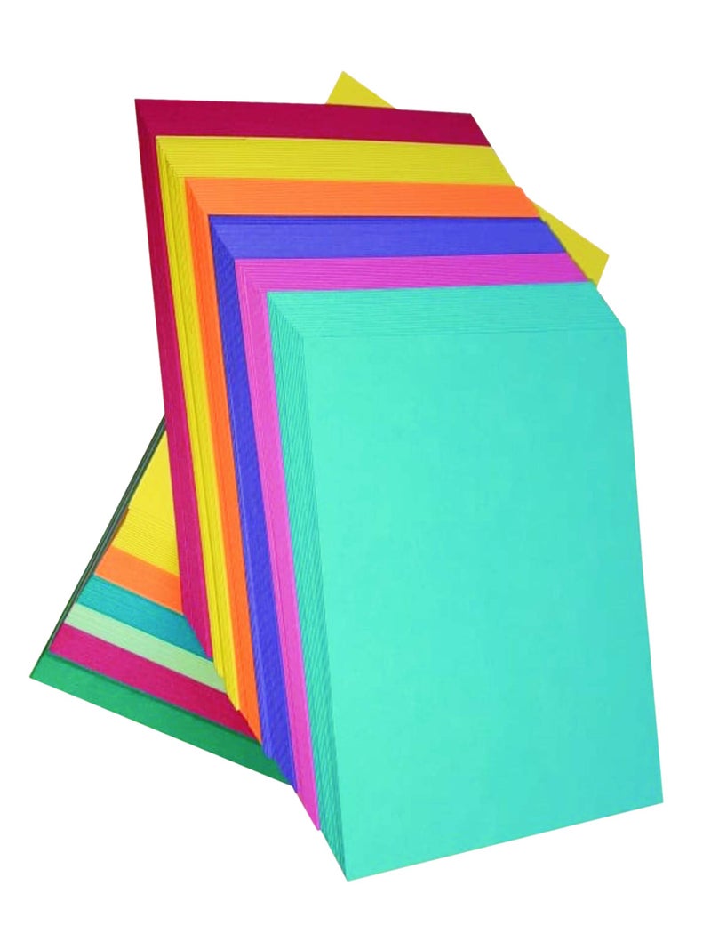 IMPRINT Unruled Index Cards, Flash Cards Bright Assorted Colors, 5.5 x 4 Inches, 500 Cards in This Pack, Color of Sheets May Vary - Image 2