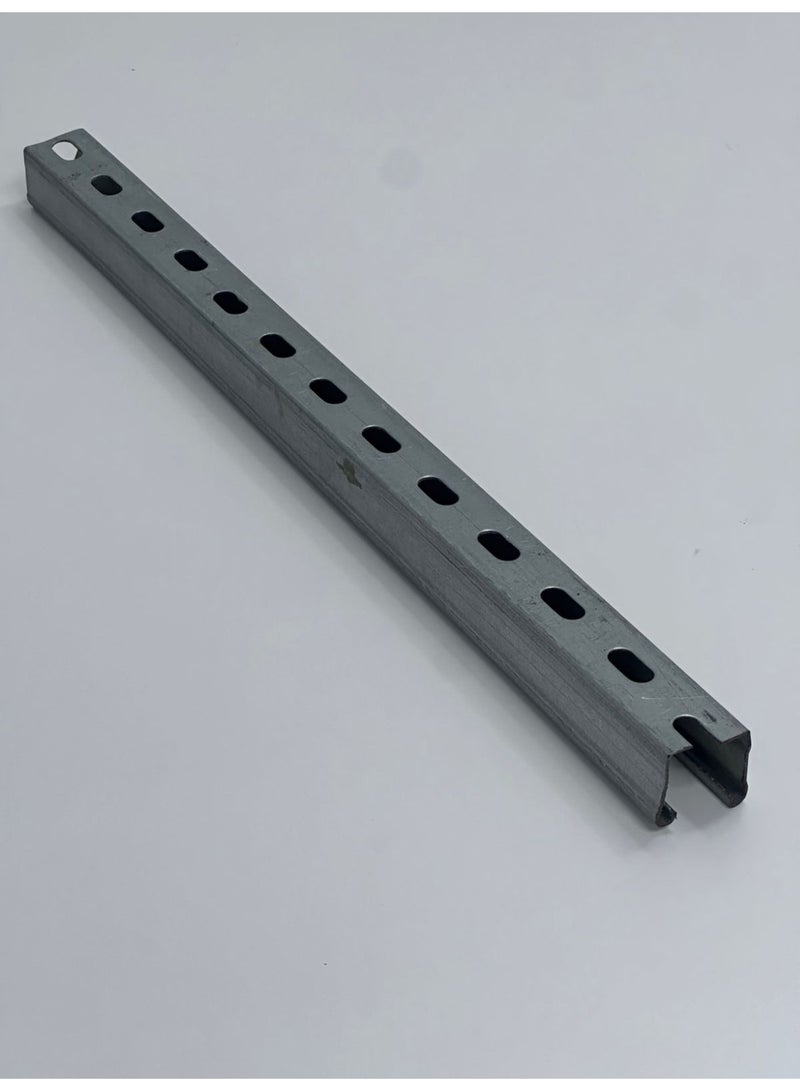 GI C Channel Solar Mounting Rail  Heavy-Duty Galvanized Iron C-Channel | Adjustable Solar Structure Support - Image 5