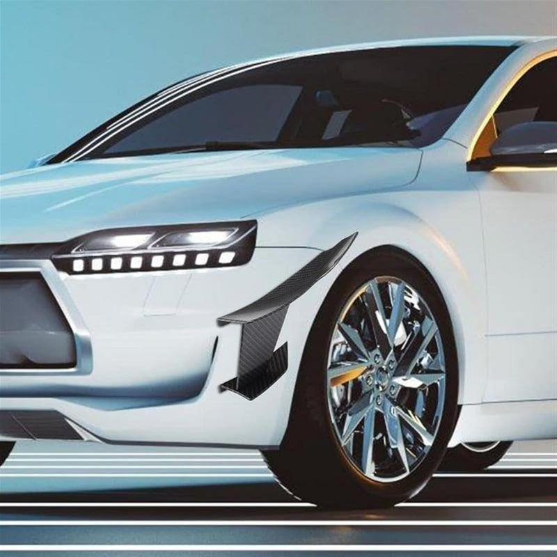 Wivplex Front Bumper Lip Fin Splitter Spoiler - Image 5