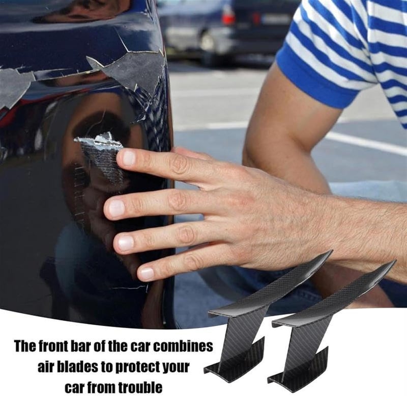 Wivplex Front Bumper Lip Fin Splitter Spoiler - Image 3