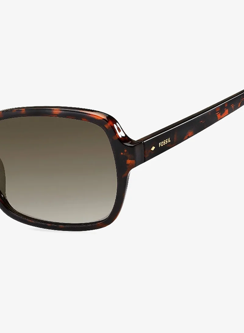 Fossil  FOSSIL FOS 3095/S Sunglasses Brown Rectangular  | Best Price UAE