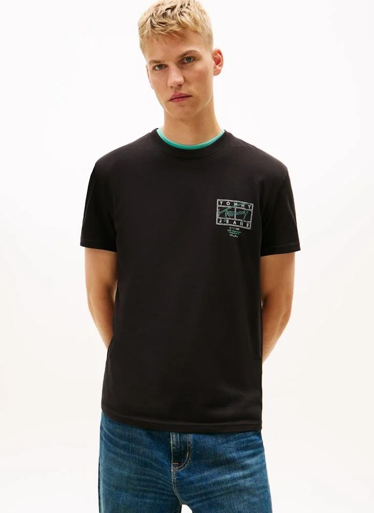 TOMMY JEANS Regular Sign Spray T-Shirt