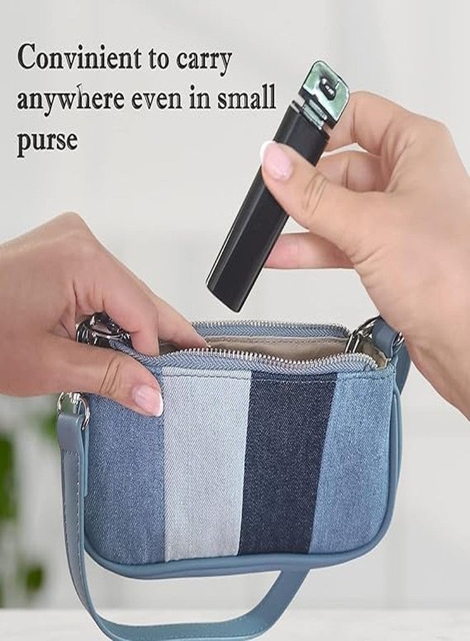 Wishbone Travel Folding Toothbrush with Soft Bristles - Compact Foldable Design for Travel Office Camping Gym Outdoor Use - Gentle on Teeth and Gums - Convenient Hygiene Solution Pack of 2 - Image 4