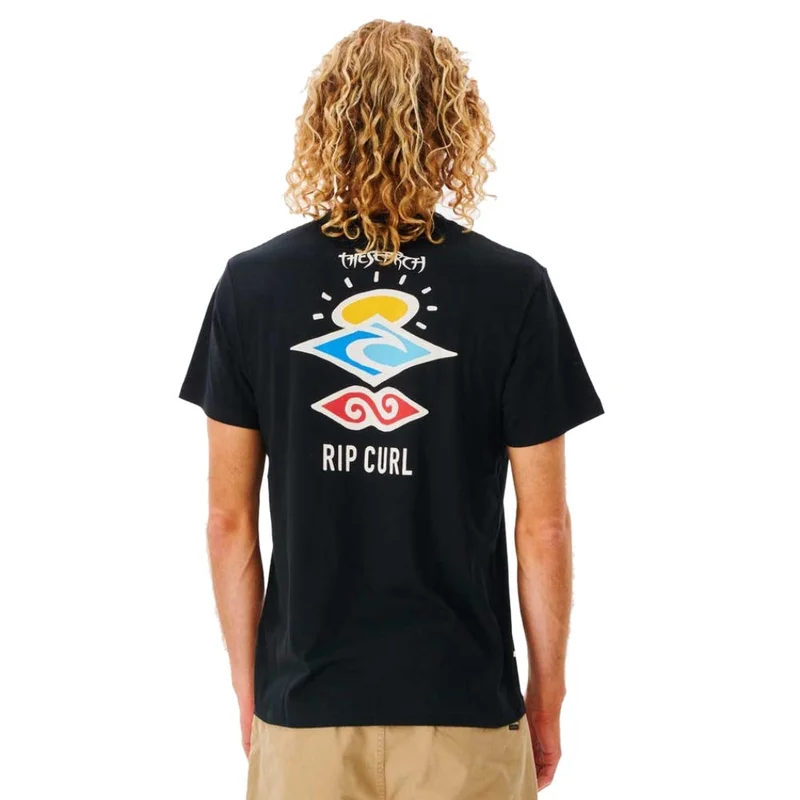 RIP CURL Search Icon T-Shirt - Men