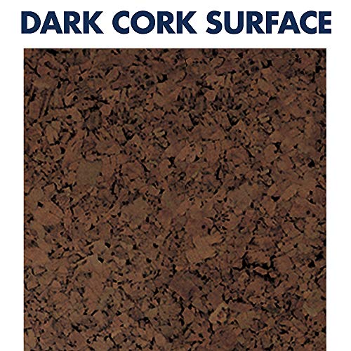Quartet Cork Tiles, Bulletin Board Cork Panels 12" x 12" x 3/8", Dark Brown, 4 Pack (101) - Image 3
