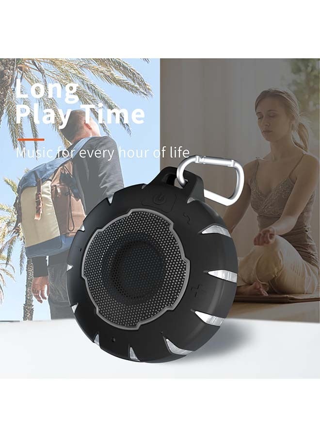 Waterproof Shower Bluetooth Speaker, Durable Portable Speaker with HD Sound, Stereo Pairing, Wireless Outdoor Speaker for Pool,