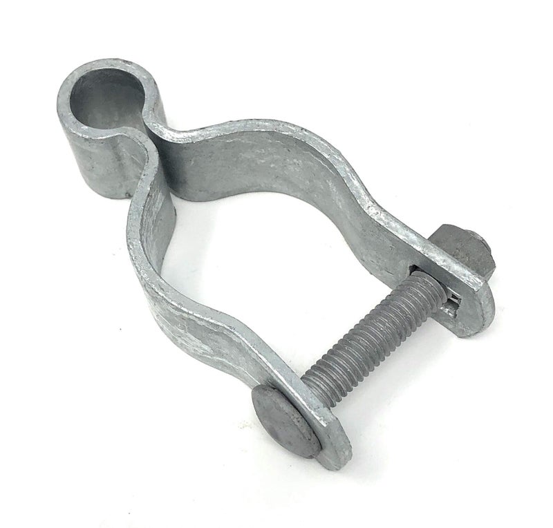 FENCESMART4U Pressed Steel Chain Link Fence Frame Hinge w/Bolt - (2 Sets Pack) (1-5/8") - Image 5