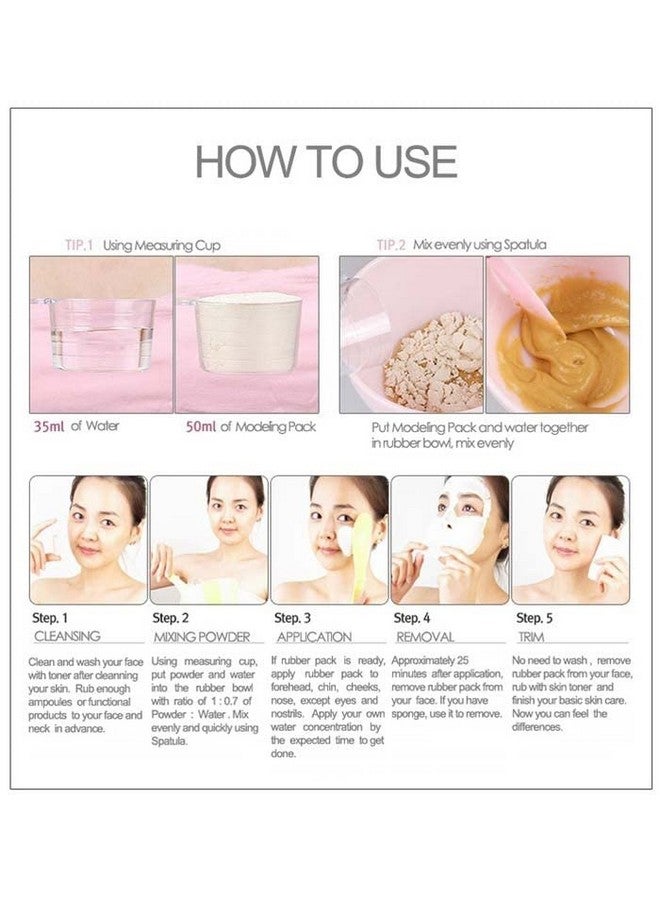 ZEESOON Anskin Vitamin C Modeling Mask Powder Pack Puring & Moisturizing (240G 8.46Oz) Skin & Pore Treatment - Image 3