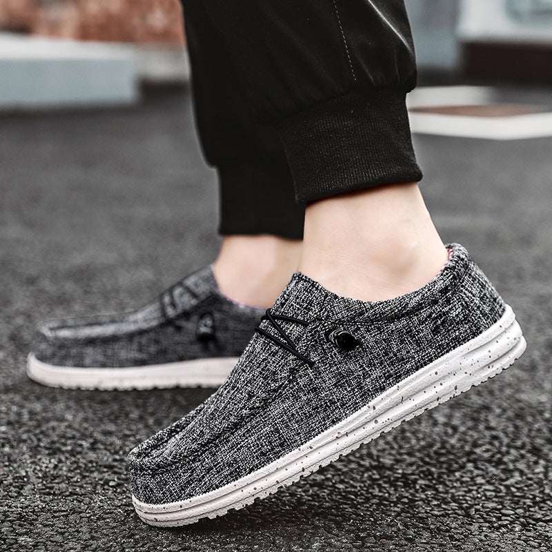 Men's Casual Loafers Slip-On Canvas Shoes - Image 4