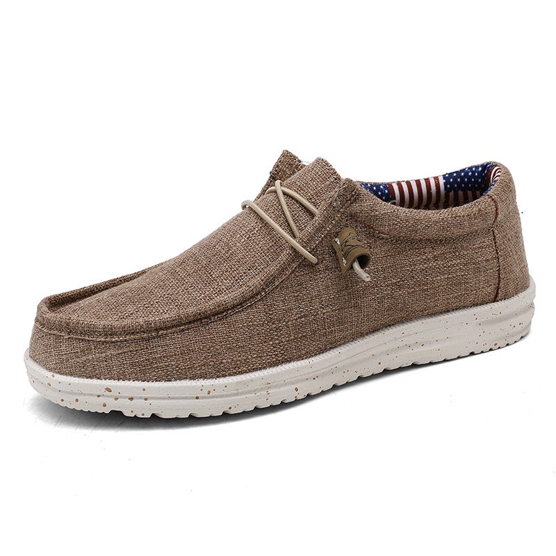 Men's Casual Loafers Slip-On Canvas Shoes - Image 5