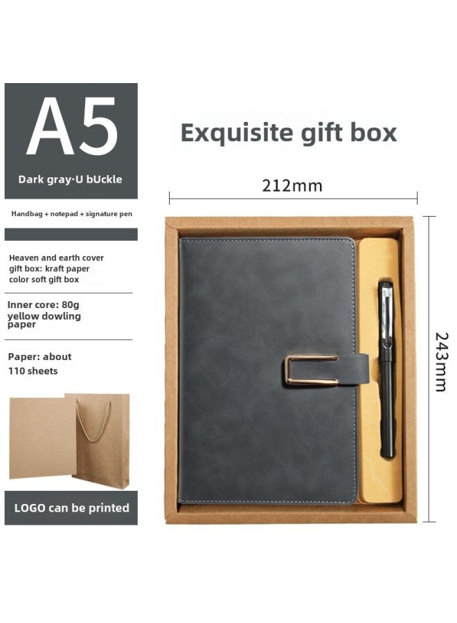 chengchuang Creative A5 Notepad Set B5 Buckle Diary Book Customized Business Notebook Customized Printable Logo - Image 1