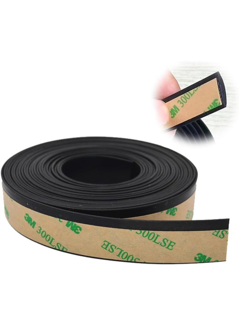 Relex Windshield Sunroof Seal Strip, Roof Trim Molding Rubber Car Window Seal Strip for Car Front & Rear Windshield Sunroof Windows Weather Sealing Stripping (23FT/7M)  - Image 1