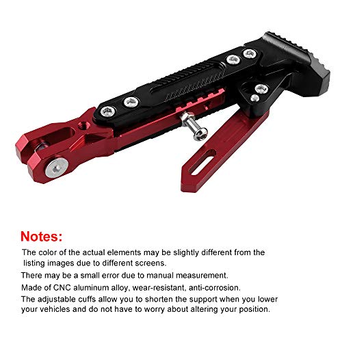 CYSKY Motorcycle Kickstand Adjustable Tripod Holder Universal Aluminum Motor Scooter Modified Foot Side Stand Motorcycle Accessories - Image 4