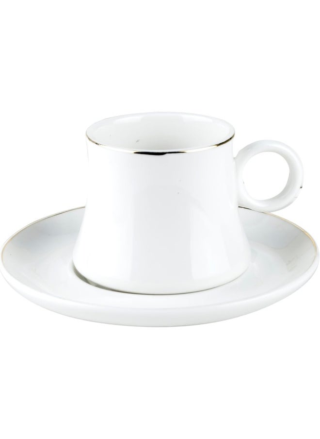 Shallowclassic 6-Piece 93Cc Coffee Cup Set In White Porcelain Ceramic - pzsku/Z3513BB0CAC9AA386A006Z/45/_/1728049361/5d44aab8-d76f-4f6b-b760-b4d7ec5e99a6