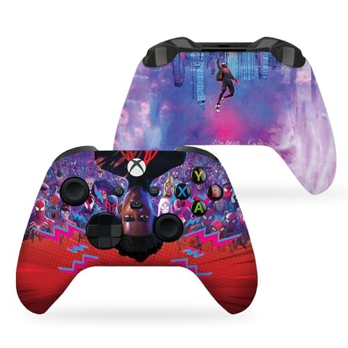 DreamController Milles Moralles Spiidervers Custom X-box Controller Wirelless compatible with X-box One/Series X/S Proudly Customized in USA with Permanent HYDRO-DIP (NOT JUST A SKIN) - Image 1