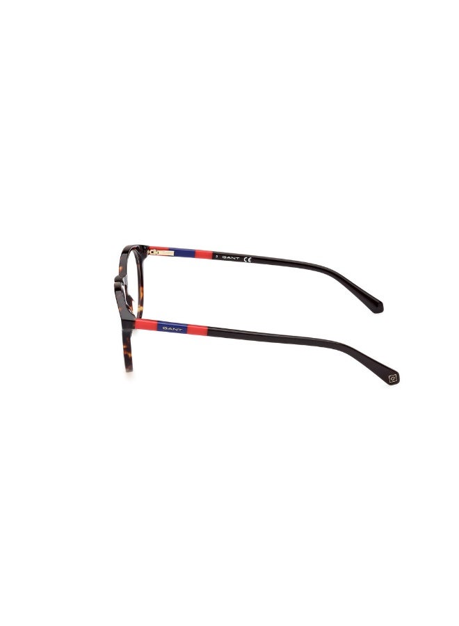 GANT Ga3269 Round Acetate Frames For Unisex Size 50, Dark Havana - Image 2