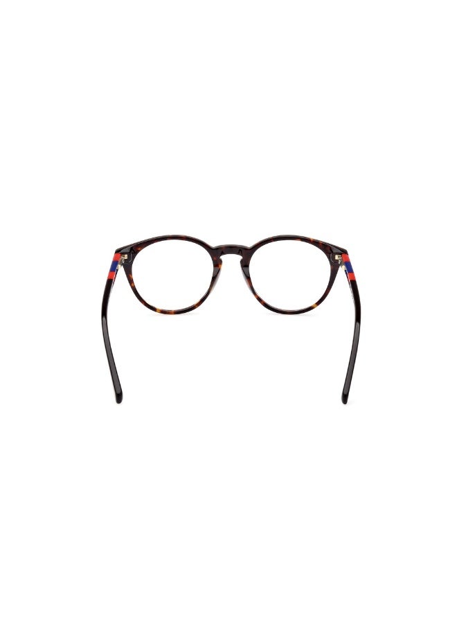 GANT Ga3269 Round Acetate Frames For Unisex Size 50, Dark Havana - Image 4