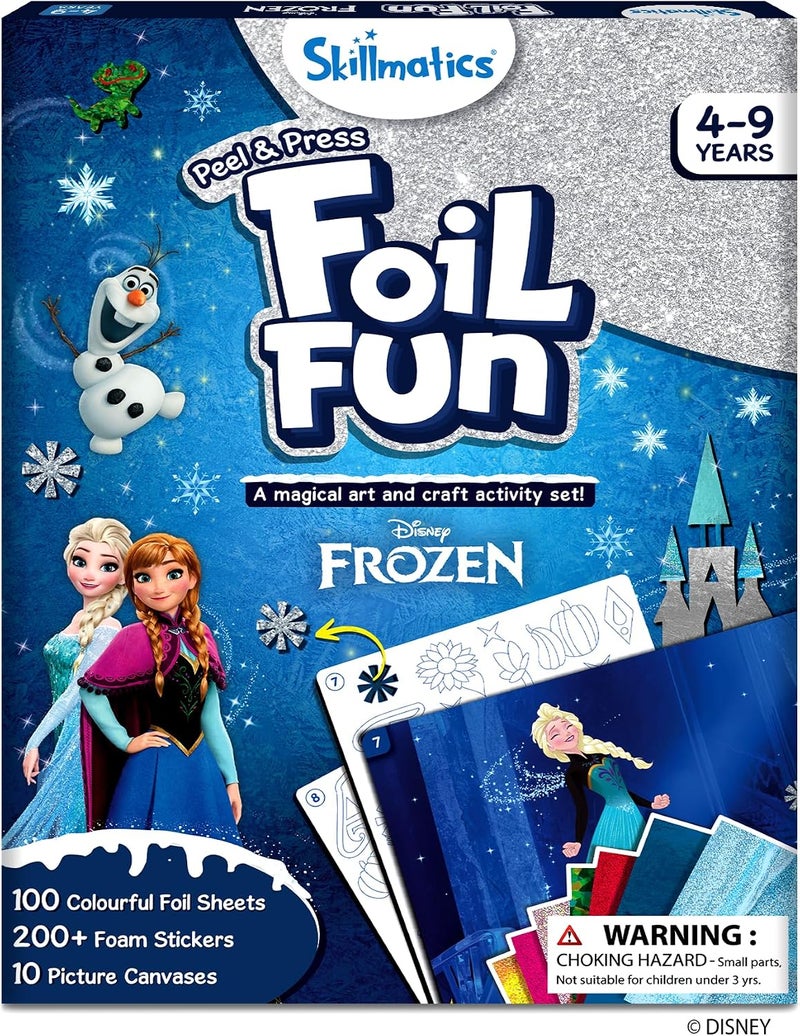 Skillmatics Foil Fun - Unicorns & Princesses, No Mess Art for Kids, Craft Kits & Supplies, DIY Creative Activity, Travel Toys, Gifts for Ages 4, 5, 6, 7, 8,  9 - Image 2