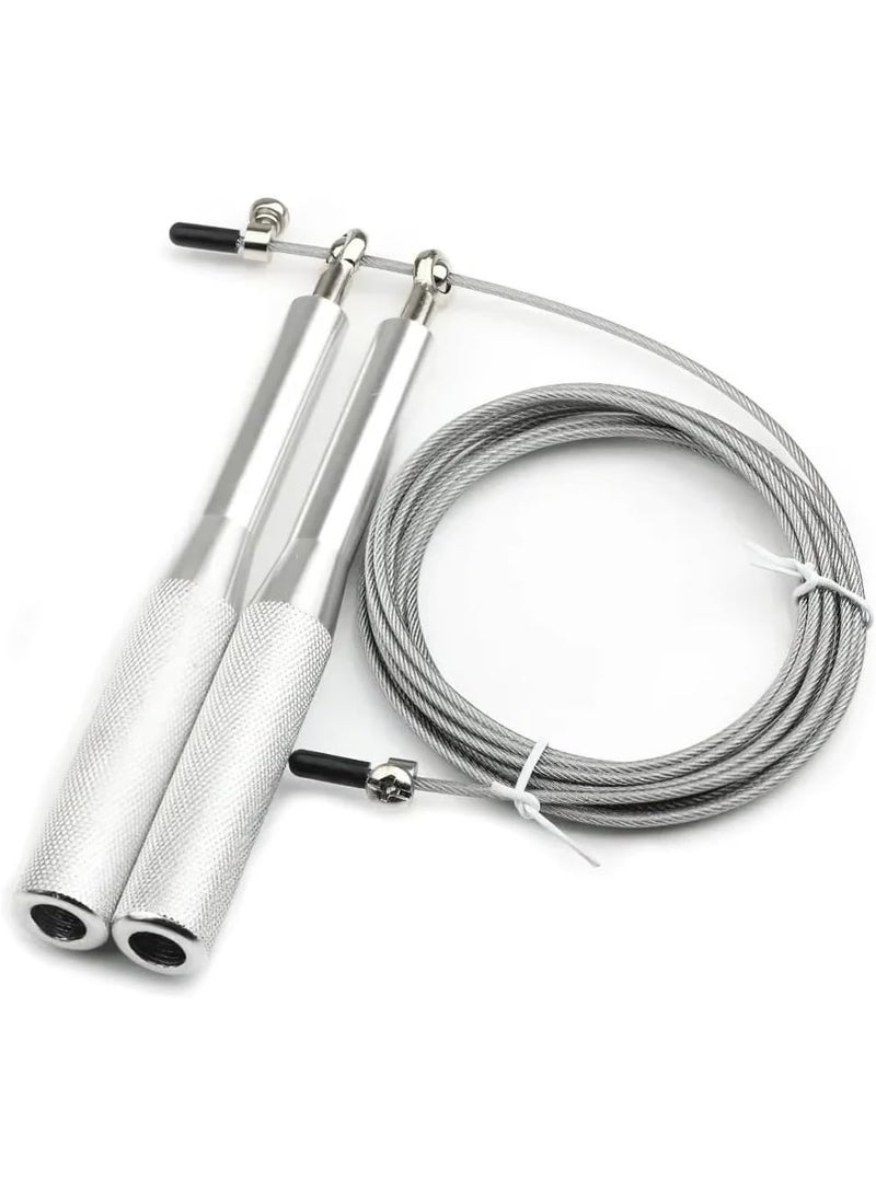 Adjustable professional jump rope, made of steel wire and metal handles - 360-degree double opening speed jump rope - Speed ​​jump rope for cardio, fat burning and fitness (multi-color) - Image 1