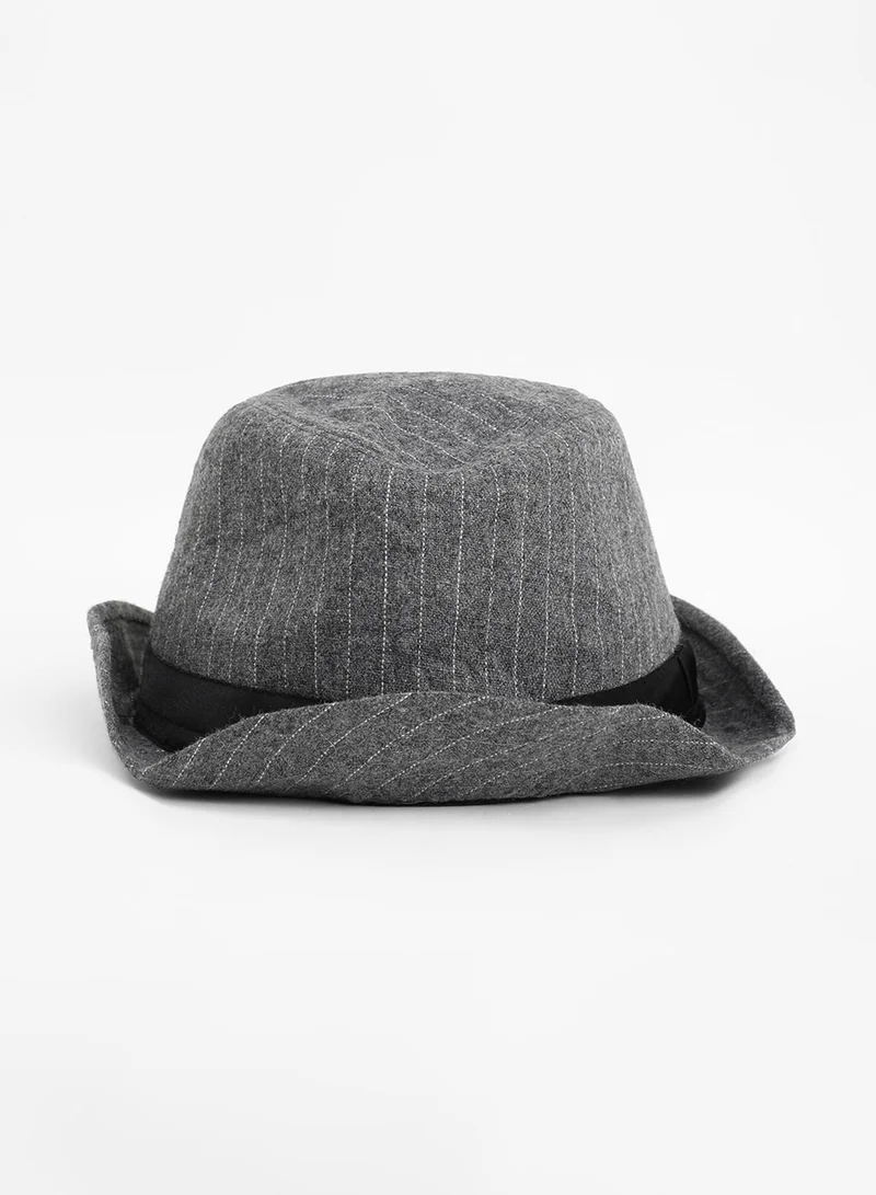 Haute Sauce Casual Checkered Fedora Hat For Women