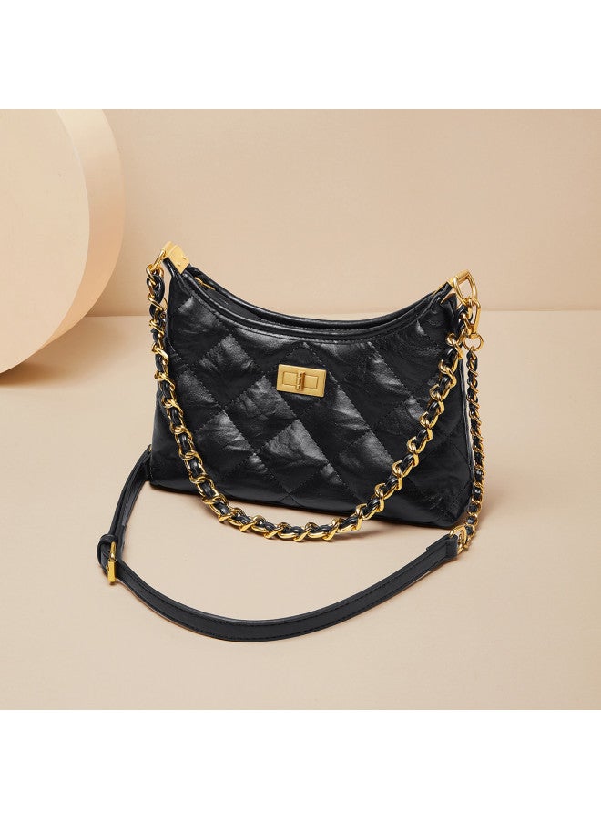 Popular Versatile Large Capacity Crossbody Bag, Diamond Quilted Bag, Underarm Bag, Lightweight Travel Shoulder Bag - Image 4