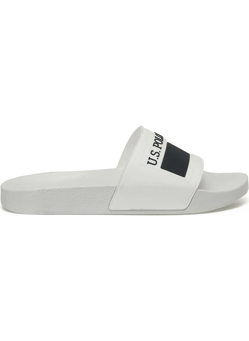 U.S. Polo Assn. Base. Polo Assn. Nico 4fx White Men's Slippers