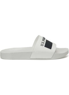 U.S. Polo Assn. Base. Polo Assn. Nico 4fx White Men's Slippers  - Image 1