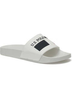 U.S. Polo Assn. Base. Polo Assn. Nico 4fx White Men's Slippers  - Image 2