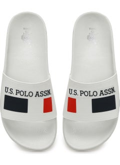 U.S. Polo Assn. Base. Polo Assn. Nico 4fx White Men's Slippers  - Image 4