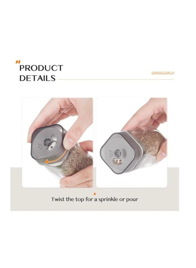 طقم ملاحة 2 قطعة ستيل برأس متحرك مع حامل - Image 4