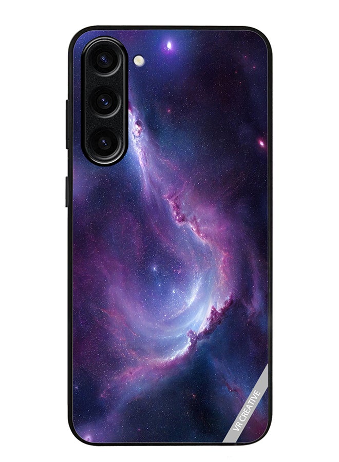 VR CREATIVE Protective Case Cover For Samsung Galaxy S23 FE Galaxy With Colorful Nebula Design Multicolour - Image 1