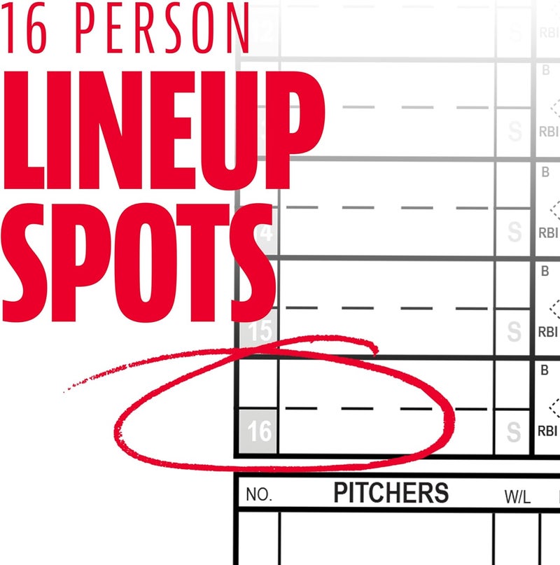MLB Franklin Sports MLB Baseball and Softball Scorebook - Image 3