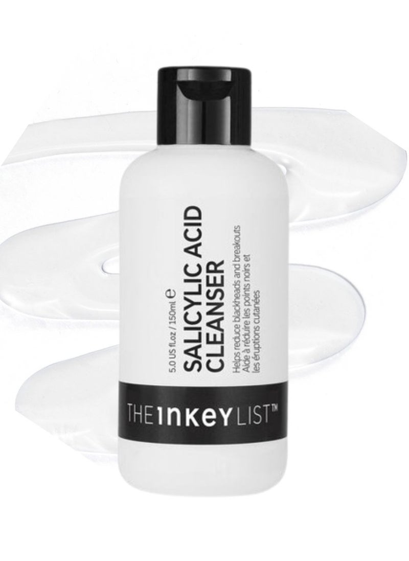 The Inkey List The INKEY List Salicylic Acid Acne + Blackhead Cleanser 150ml  - Image 1