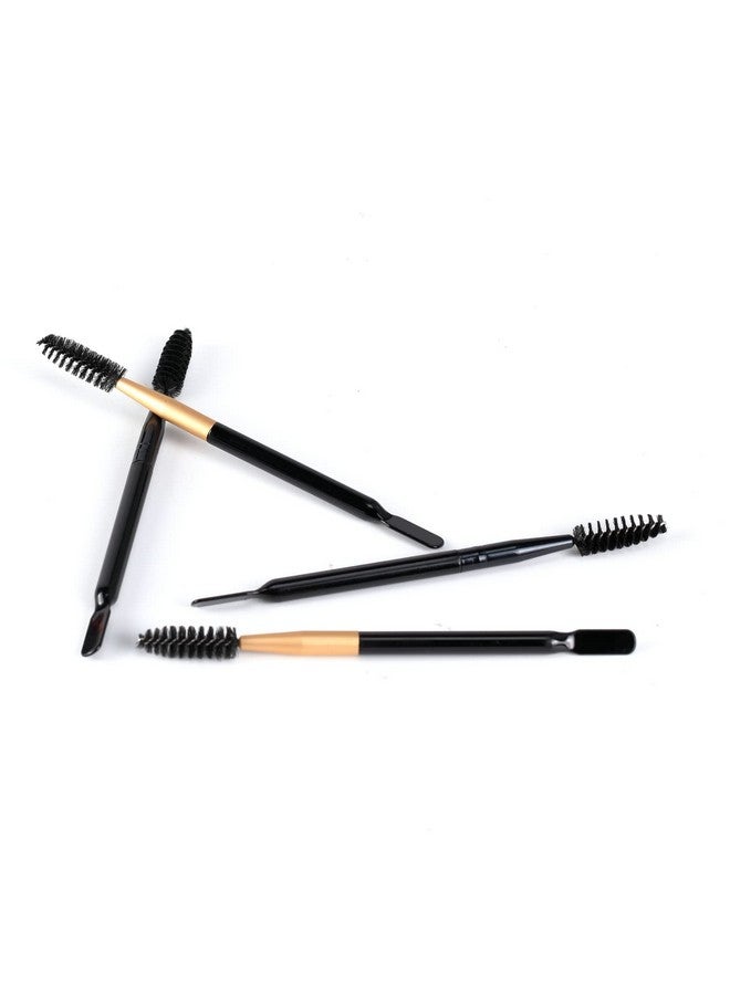 TEONEI Brow Gel Spatula And Spoolie Brusheyebrow Applicator Brush With Spatuladoubleheaded Eyelashes Curler Volume Tool4Pcs - Image 3