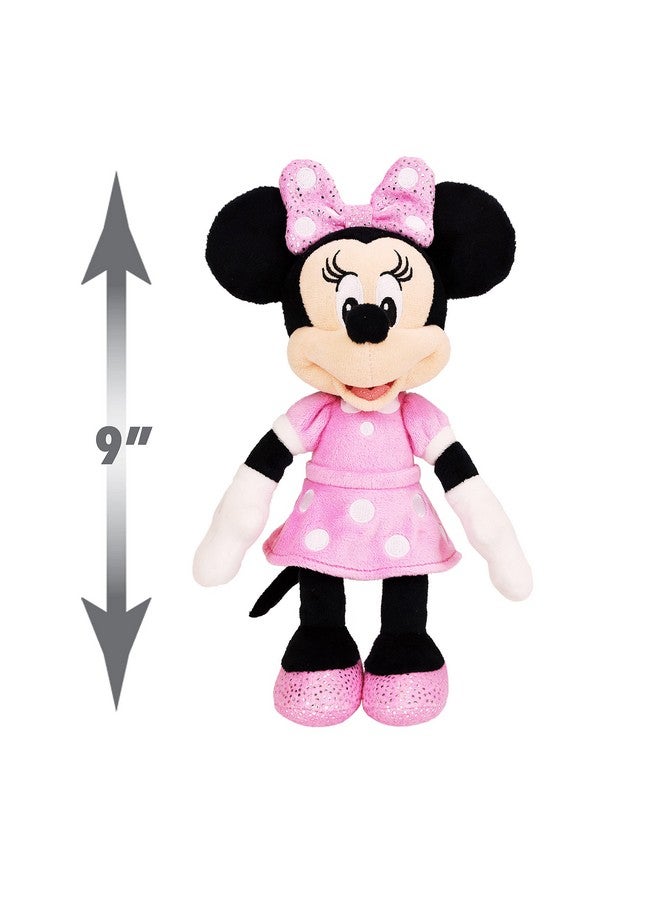 ميكي ديزني جونيور ميكي ماوس وميني ماوس بين باج بلاشي 2 عبوة من الحيوانات المحشوة - Image 3