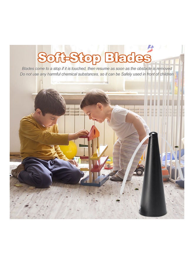 Generic Fly Repellent Fan Pest Control Keeps Insects/Mosquito/Fly/Bug Away from Your Food Black  - Image 5
