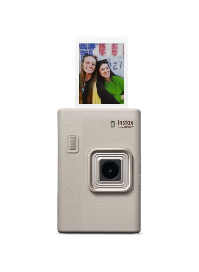 instax mini LiPlay+ Hybrid Instant Camera (Sand Beige) - Image 5