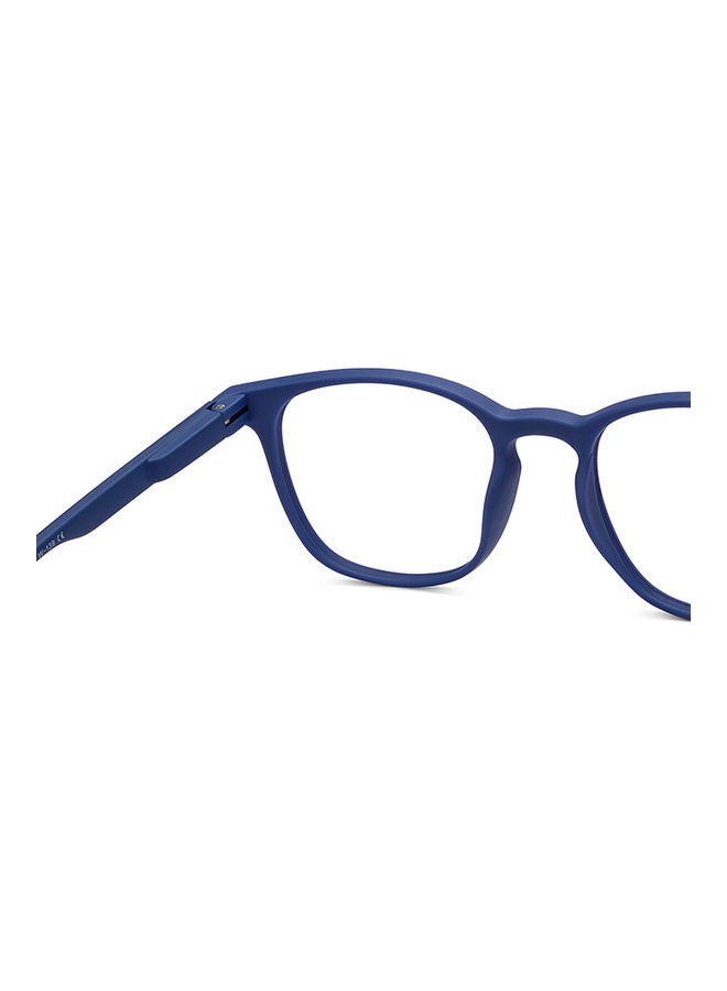 Lenskart Blu Unisex Hustlr | Peyush Bansal Glasses For Eye Protection From Digital Screens | Computer Glasses With Blue Cut And UV Protection | Lightweight Specs Zero Power | Medium | Midnight Blue - Image 3