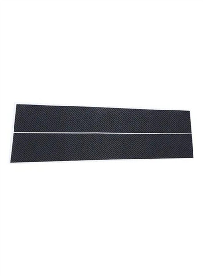 BLOOMING TIME 3D Stereo Carbon Fiber B-Pillar Modified Car Stickers In The Column Plating Film - Image 1