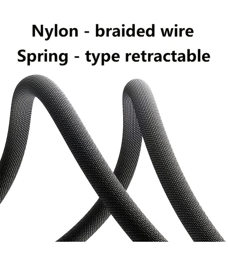 Braided Fast Charging USB Cable 1 Meter 3.28 Feet for Data Sync and File Transfer Compatible with Cell Phones Tablets and Car Charging - Image 5