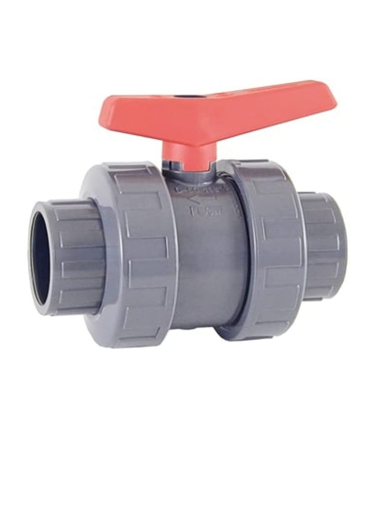 تجهيزات أنابيب إمدادات المياه الثقيلة من Cepex PVC لحمام السباحة والزراعة والري والسباكة التجارية (1.1 / 4 بوصة ، صمام الاتحاد الكروي (مانع للتكتل)) - Image 1