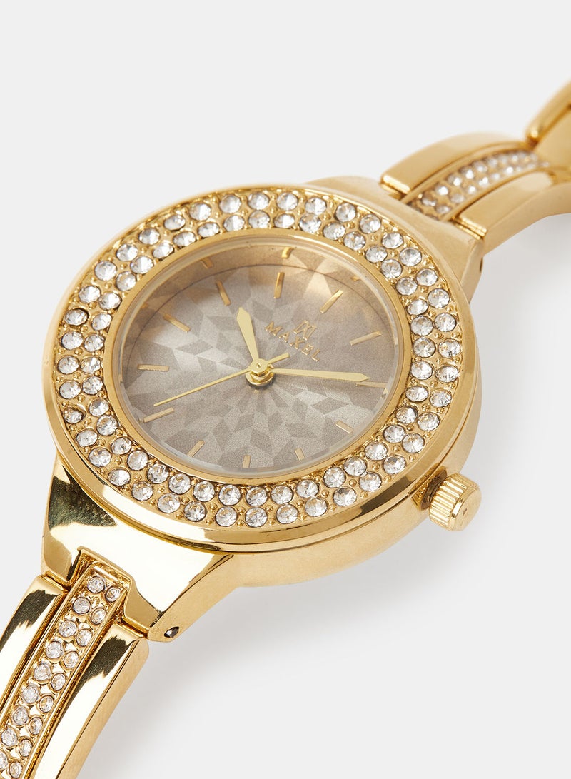 Maxel Ladies Luxury Analog Wrist Watch MX152 - 28mm - Image 2