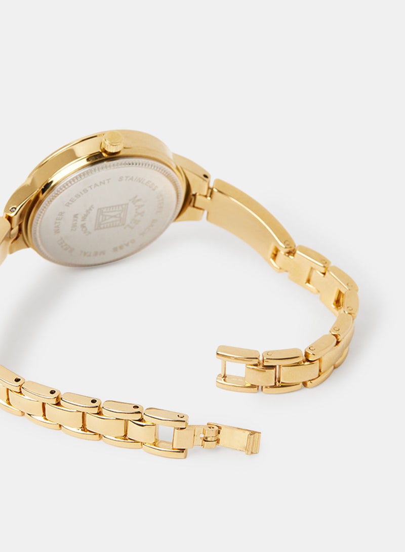Maxel Ladies Luxury Analog Wrist Watch MX152 - 28mm - Image 3