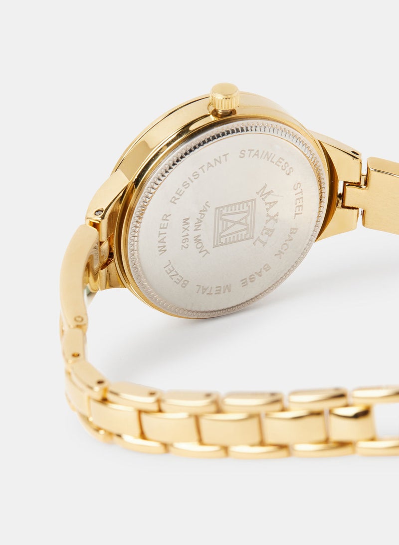 Maxel Ladies Luxury Analog Wrist Watch MX152 - 28mm - Image 4