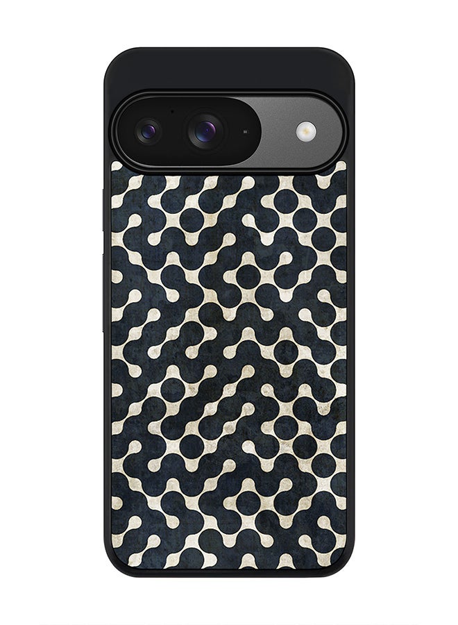 Stylizedd For Google Pixel 9 Case,Slim fit Camera Protection, Shockproof Thin Phone cover - Connect The Dots (Black) - Image 1
