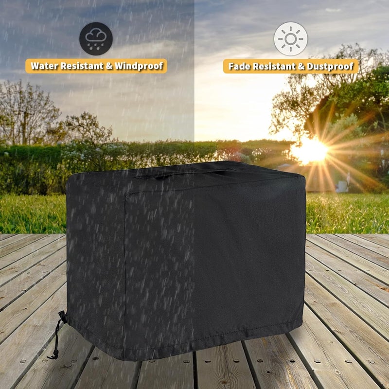 Starcrew Grill Cover for Royal Gourmet GT1001 Portable Grill, Tabletop BBQ Cover for Royal Gourmet GT2001 Small Gas Barbeque Grill - Image 5