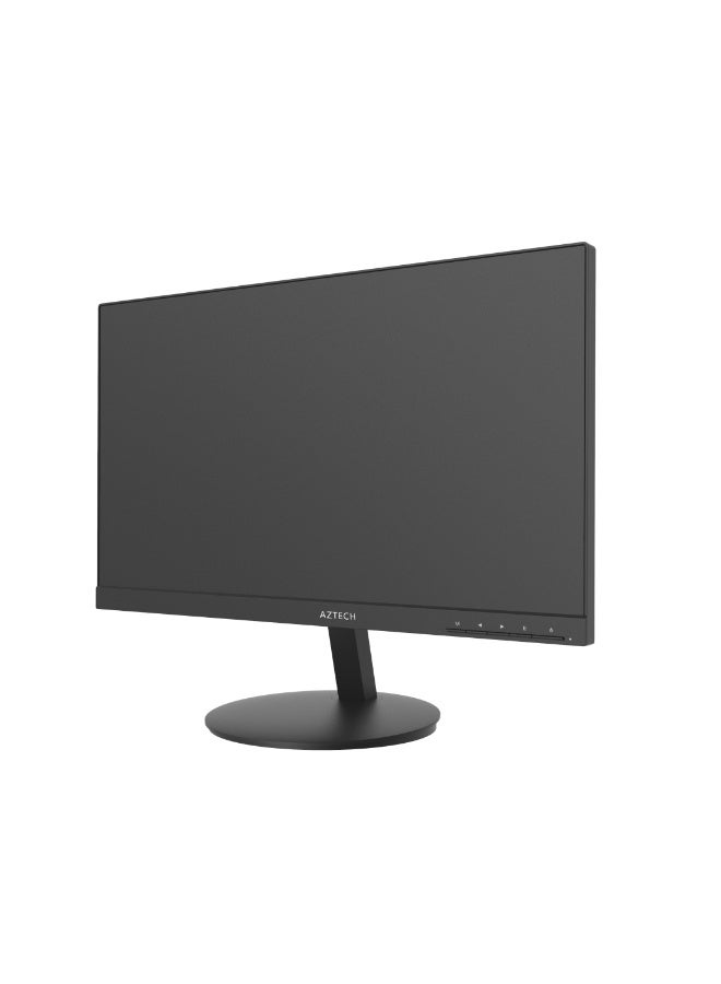 Aztech شاشة AZTECH LED بحجم 22 بوصة بدقة Full HD 1920x1080 لوحة VA معدل تحديث 100Hz HDMI VGA زاوية عرض واسعة 178 درجة مكبرات صوت مزدوجة مدمجة دعم تركيب VESA استهلاك منخفض للطاقة تشغيل مستمر 24/7 مكتب منزل أعمال CCTV أمان شاشة كمبيوتر AZ-M22E-FSVH - Image 5