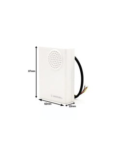 GOMETY Wired Doorbell for Door System Wired Doorbell Wired Access Control Outdoor Wired Doorbell Noisy Ding-dong Ringtones Chime for DC 12V Door System  - Image 3