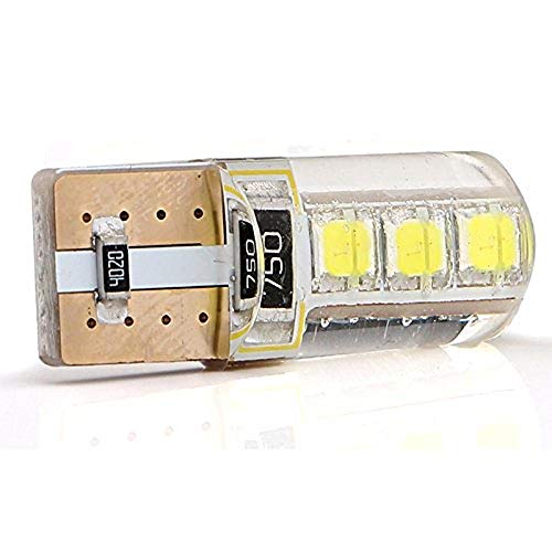 AOWbikes 6 SMD (White) Gel LED AOWbikesrking Bulb Pilot Light/License Plate car Lights For Skoda Rapid (AOWbikesir/12V) - Image 4