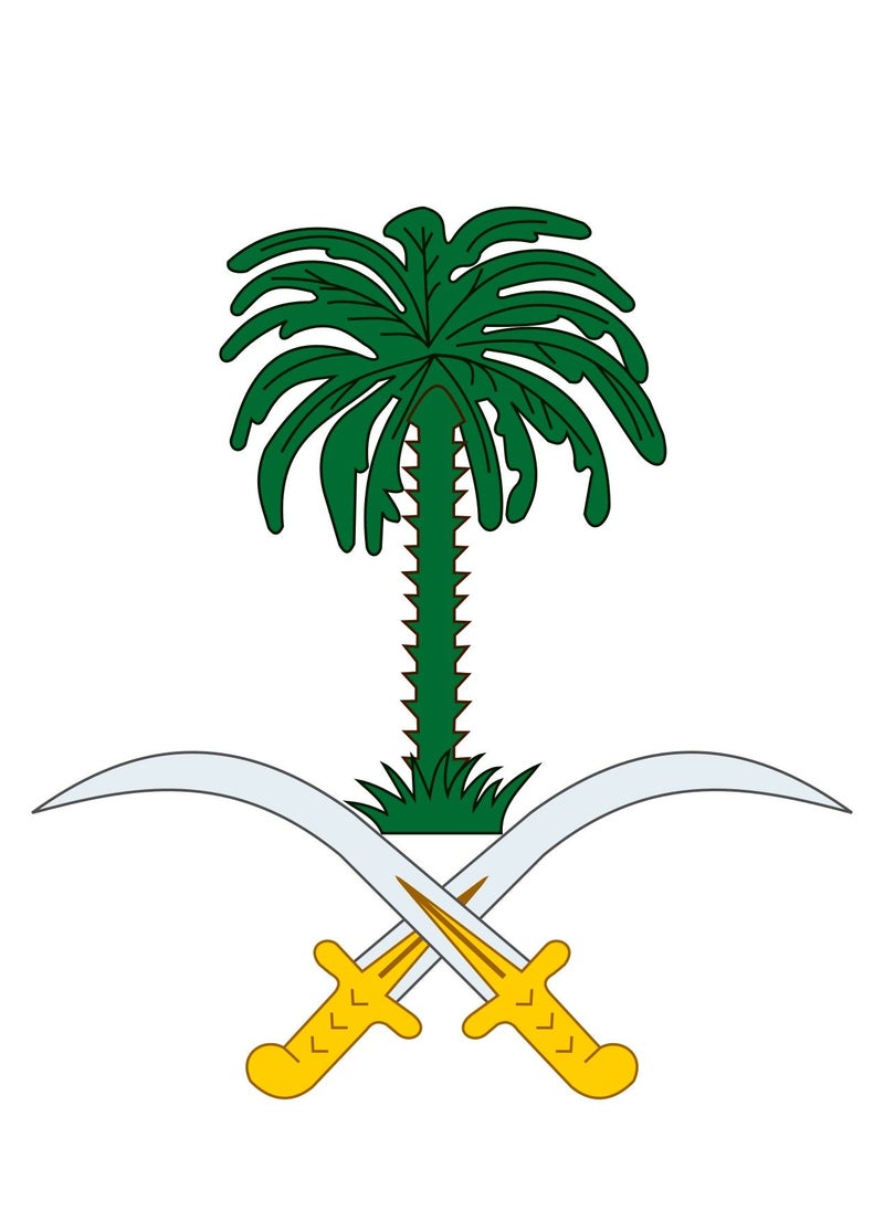 Generic - Palm sign and two swords for the front grille, characterized by elegance and a suitable size that gives your car luxury - Image 1